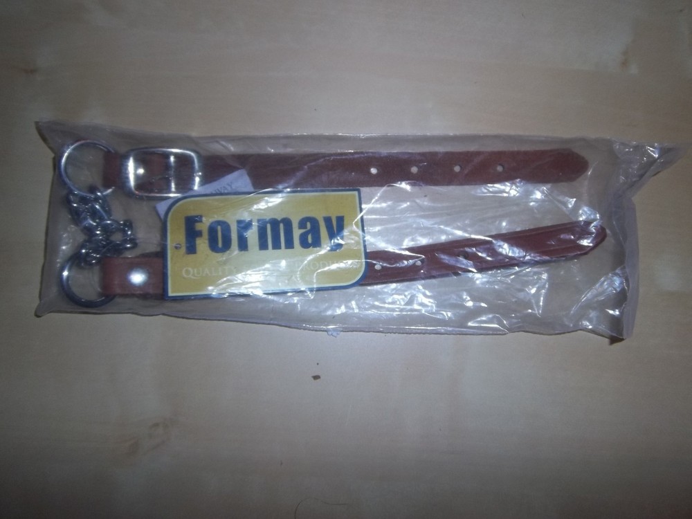 NEW SEALED Formay 5/8» single link curb chain Chestnut Brown 180179CHN