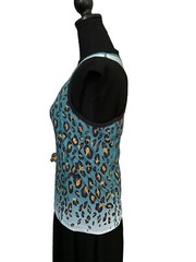 Triflare Animal Print Full Coverage Woman’s Sz L Sleeveless Running Triathlon