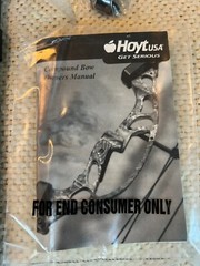 Hoyt USA Compound Bow Owners Manual and Cable Guard