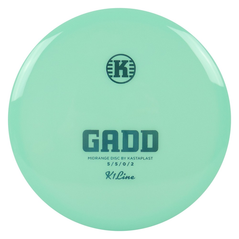 Kastaplast Disc Golf First Run K1 Gadd Midrange 5/5/0/2 – Choose Exact Disc