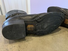 Dan Post Leather Cowboy Boots Men’s Sz 10 EW Black