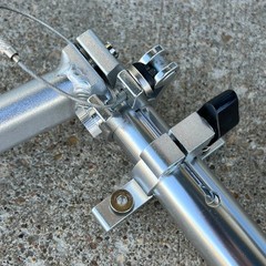 Zuca Telescoping Handle Set with Tubes, Clamps, and Handle Bar [Zuca Cart AT]