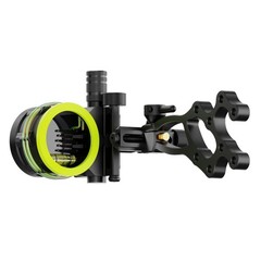 5Pin Archery Sight Compound Bow 4X 6X 8X Lens.019″ Micro Adjustable Hunt RH LH