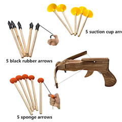 5 Black Glue Arrow shafts – 5 Suction Cup Arrow shafts – 5 Sponge Ball Arrow sha