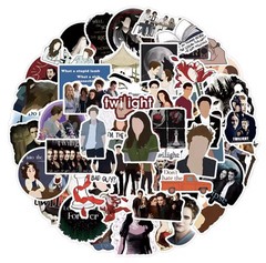 25 Piece Mix Lot 2” Twilight Bella Edward Jacob Jasper Stickers, FREE SHIPPING