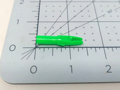50 Count Bohning S 6.5mm Signature Arrow Standard Nocks: Lime Green: .246″ NOS