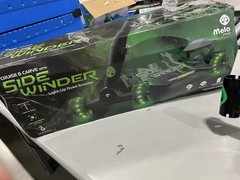 MELO SIDE WINDER LIGHT UP QUAD SCOOTER – GREEN