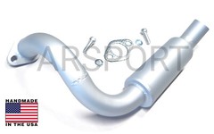 Exhaust Muffler pipe Compatible with Predator Max 459 Surface Drive Motor.