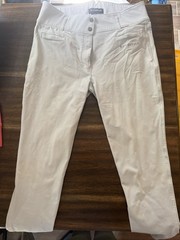 B Vertigo Women’s White Riding Breeches USA 30 92% Polyamide 8% PU