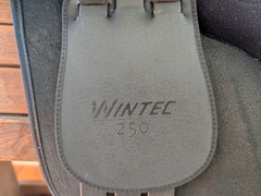 Wintec 250 Dressage Saddle 16.5 in Black Easy-Change Gullet System