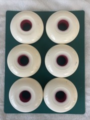 LABEDA Gripper X SOFT (4) pack 72mm Inline Roller Hockey Wheels White Open Box