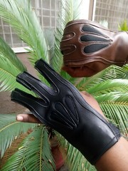 TRADITIONAL ARCHERY SHOOTING LEATHER GLOVE TOP QUALITY GLOVE 100% REAL LEATHER