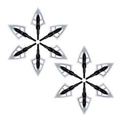 12pcs Mars Broadheads 100Grain Archery Arrowheads Hunting Sharp Razor Blades