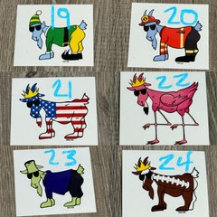 GOAT USA Stickers/ Decals- PICK YOUR STICKERS! CHECK OUT THE LOT! BUY AND SAVE!