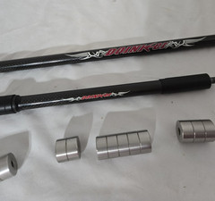 Doinkers Bow stableizers 27in and 10in with 14oz of weights