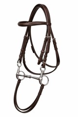 Horse 4 1/2″ Hanging Cheek Double Jointed Baucher Bit with Lozenge 35526A