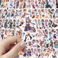 Mix 10/50 PCs Uma Musume: Pretty Derby Animate Gift Luggage Doodle Car Stickers