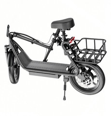 AOVOPRO Electric Scooter with Seat, Commuter Foldable, 500W 10.4Ah Battery 22mph