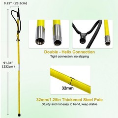 TGrasol Slingshot Arborist Throwline Rope Launcher, High-Accuracy & Effort-Sa…