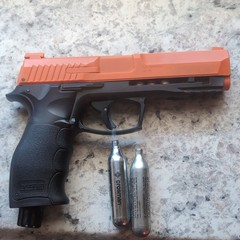 Umarex T4E HDP 50 .50 Cal CO2 Marker Semi-Auto Mechanical Black/Orange