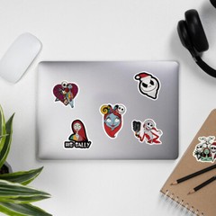 100pcs Skateboard Stickers Graffiti Laptop Sticker Luggage Car Decals Mix