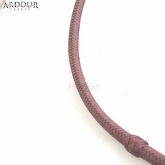 PARA CORD Bull Whip 04 to 12 Feet Long 16 Plaits Leather Equestrian Whips