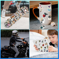 Large Anime Stickers Mixed Pack,600Pcs Mixed with Classic Anime Theme