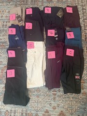 Lot of 13 Ladies Riding Breeches & Tights