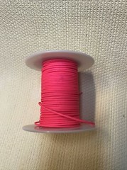 BCY D BRAID 23 D LOOP 1.6mm Pink $per1ft buy4ft get 1ft freebuy8ftget3ft free