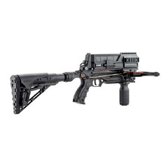 Steambow M10 Tactical Crossbow, Repeating Hunting Crossbow with 10-Shot Magazine