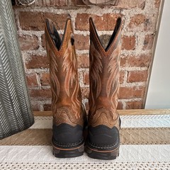 CODY JAMES MEN’S DECIMATOR WESTERN WORK BOOTS – NANO COMPOSITE TOE 8.5 D