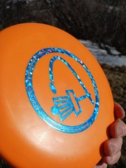 Discraft CT Challenger Paul Uliberri Tour Series Orange w/Blue Foil 173.7g