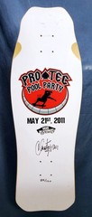 (2011) ~ Pro-Tec Pool Party / LTD Signed & Numbered / Hammerhead Skateboard Deck