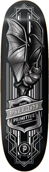 Primitive Franky Villani Bat 9.12 Egg Shaped Skateboard Deck