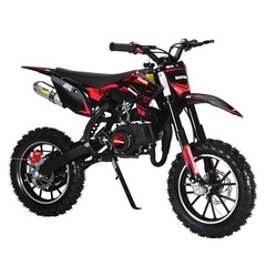 Gas Dirt Bike 49CC 2-Stroke Motorcycle w/Off-Rode Tire Up to 25 Mph,Load 330LBS