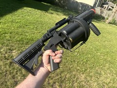 M32 ICS MGL Full Size Airsoft Revolver Grenade Launcher With 12 40mm Shells