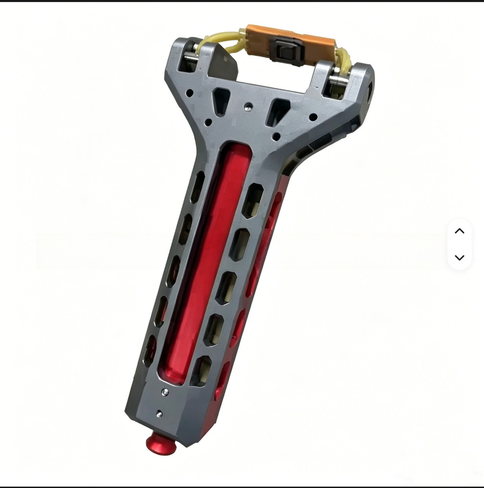 CNC High-performance Aluminum Alloy Slingshot Outdoor Sports and Activity Games