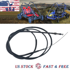 Throttle Cable Out 78″ Inner Wire 85″ For Coleman Powersports Off Road Go Kart