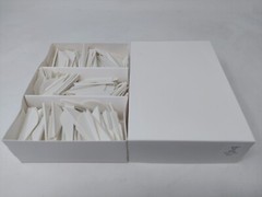 2.0″ White Raptor II R2 Vanes By Norway Industries: Bulk Package Of 500 Count