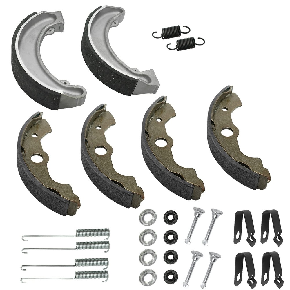 Brake Shoes Kit Front & Rear for Honda Fourtrax 300 4×4 1988-2000 TRX300 TRX3…