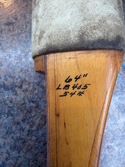 BEAR ARCHERY COBRA Early Model BOW Glass Powered 64” 54#
