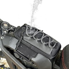 Electric Dirt Bike Storage Bag, Water-Resistant Pouch for Phone & Tools, Fits Su