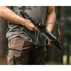 Demun Tri Strike Compact Crossbow 175 FPS Package Black Camo