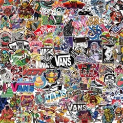 100Pc Skateboard Stickers Bomb Luggage Laptop Car Tide Brand Decal Pack Lot Cool