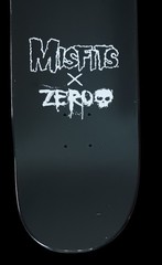 RARE 2018 3rd Edition Zero X Misfits Skateboard Deck Horror Business