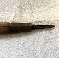Charlet Moser Super Conta Vintage Ice Axe Wood Shaft 80cm France