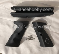 RIGHT Hand Olympic Target Grips + Forearm Crosman 1377 1322 P1322 2289 Drifter
