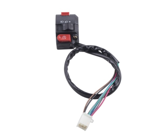 ATV off-road vehicle accessories three function start switch 9-hole 7-wire
