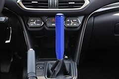 Blue Aluminum Alloy Gear Stick for Long Shift Knob Extension