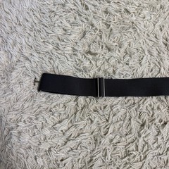 Grey Elastic English Horseback Riding Belt